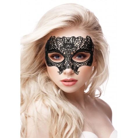 Черная кружевная маска Princess Black Lace Mask